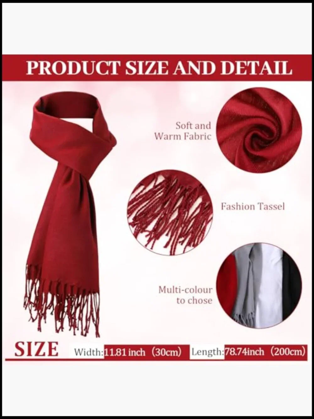 12-Pc Winter Set: Beanie, Scarf, Touchscreen Gloves